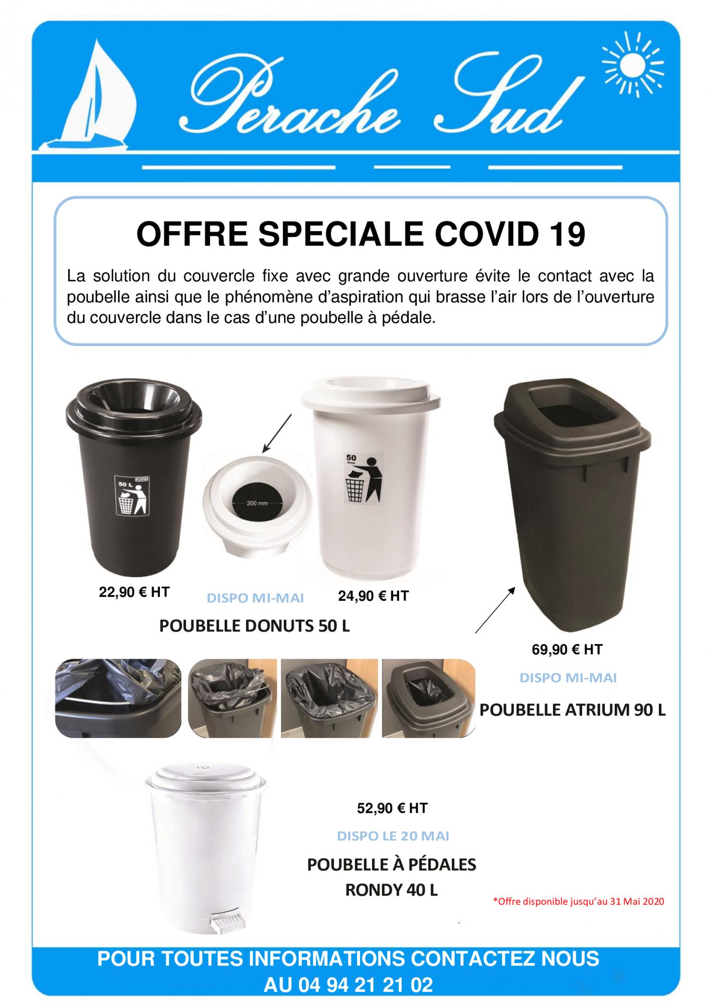 Offre poubelles COVID 19