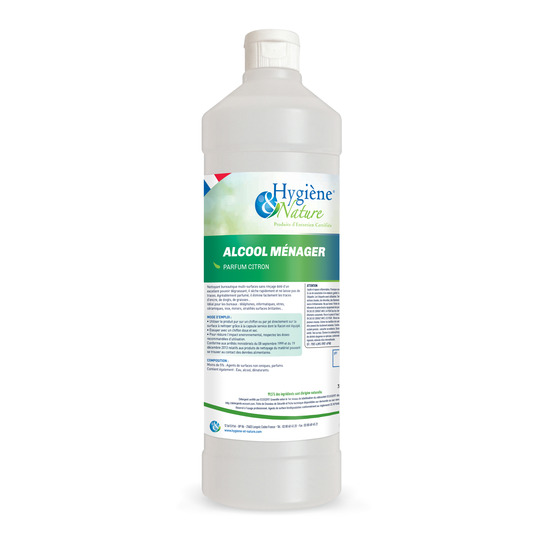 ALCOOL PARFUME CITRON - ECOCERT 1L LITRE