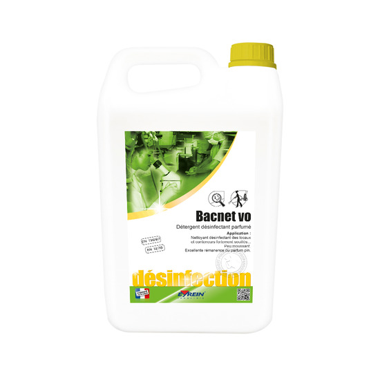BACNET VIDE ORDURE 5L -DESINFECTANT LE BIDON DE 5L