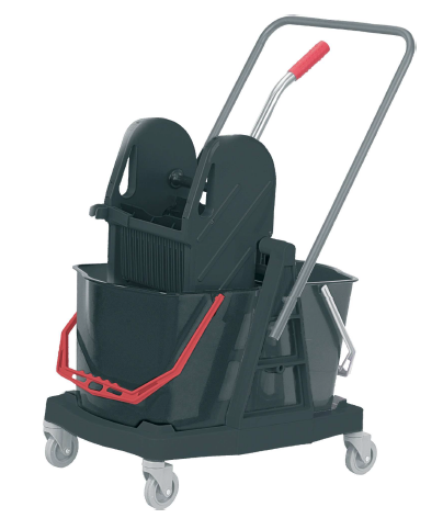 CHARIOT DUO AVEC PRESSE PLAT-UNITE