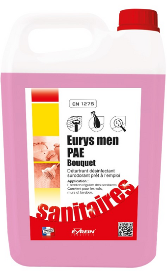 EURYS MEN PAE BOUQUET 5L - LE BIDON DE 5L