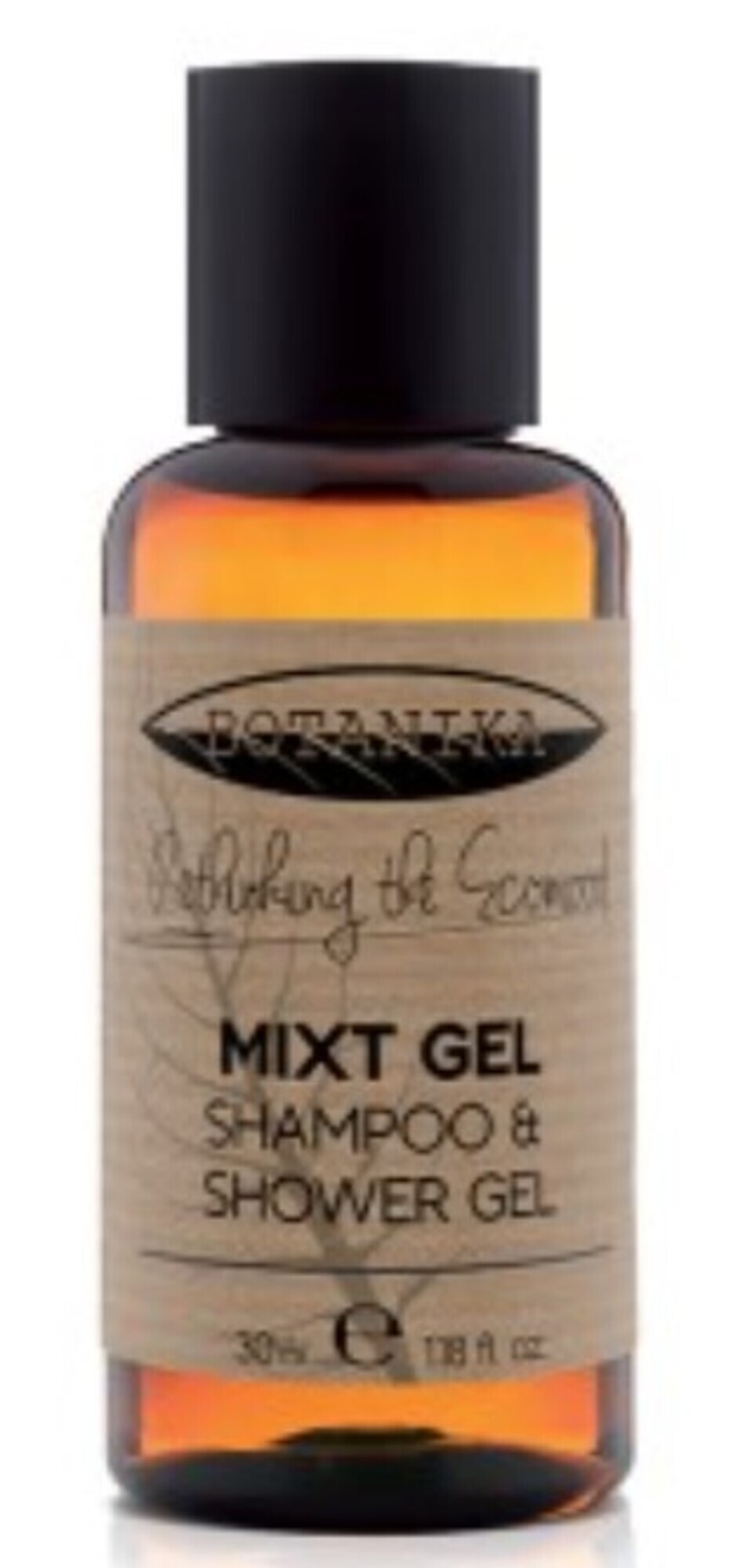 FLACON DOUCHE CORPS ET CHEVEUX BOTANIKA 30ML - LE 100