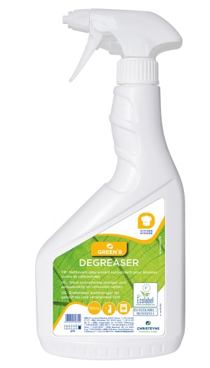 GREEN R DEGREASER 750ML - ECOLABEL LE FLACON DE 750ML