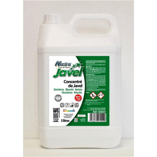 JAVEL 5L - 36/9.6%  LE BIDON DE 5L
