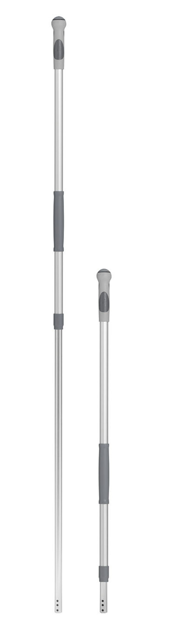MANCHE ALU TELESCOPIQUE DOUBLE POIGNEE 140CM - UNITE