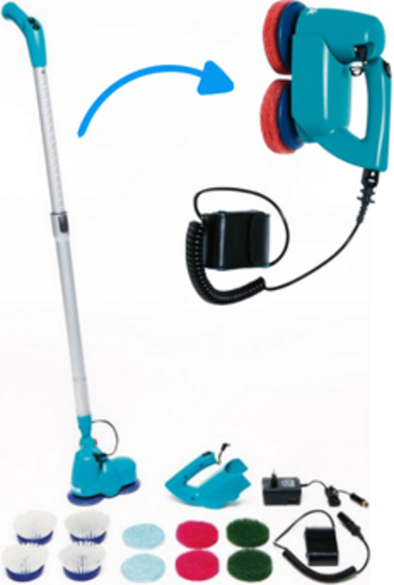 MONOBROSSE BRUSHBOY PLUS A BATTERIE- UNITE