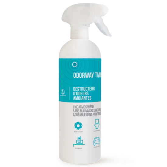 ODORWAY TIARE DESTRUCTEUR ODEUR 750ML -AS