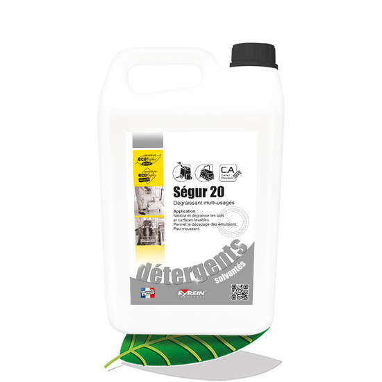 SEGUR 20 5L - DEGRAISSANT DECRASSANT LE BIDON DE 5L