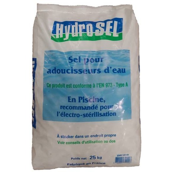 SEL ADOUCISSEUR -  LE SAC 25 KG