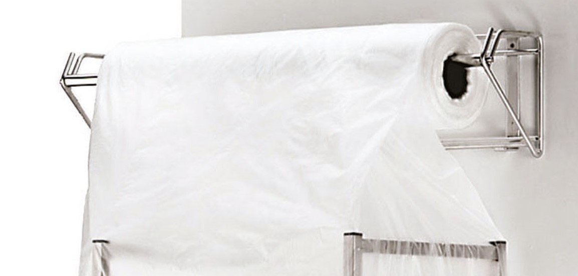 DEROULEUR MURAL POUR HOUSSES JETABLES - UNITE