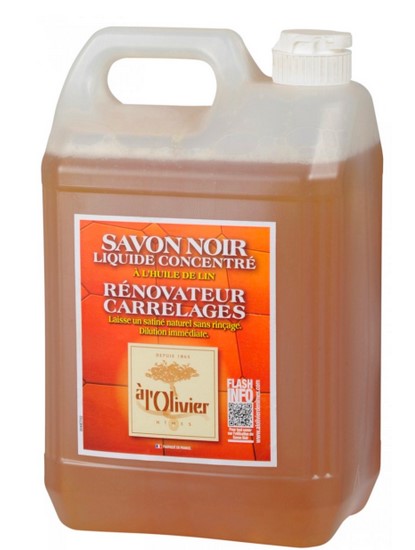 SAVON NOIR LIQUIDE CONCENTRE 5L - LE BIDON DE 5L