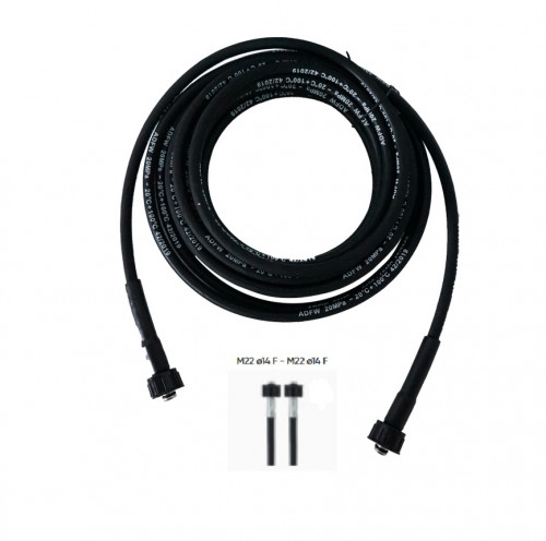 FLEXIBLE HP R 17 10 MDIAM 06 M22X2 NHP BC 6-140/14-200-UNITE