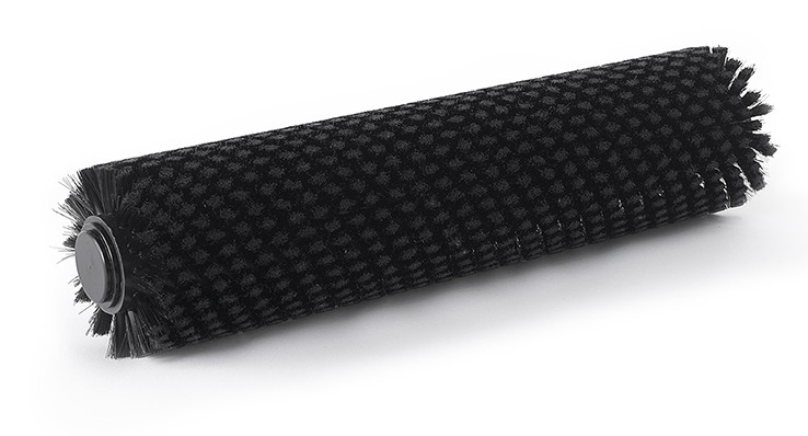 BROSSE NYLON ROTATIVE DURE NOIRE ROLLY - UNITE